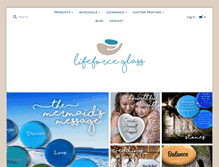 Tablet Screenshot of lifeforceglass.com